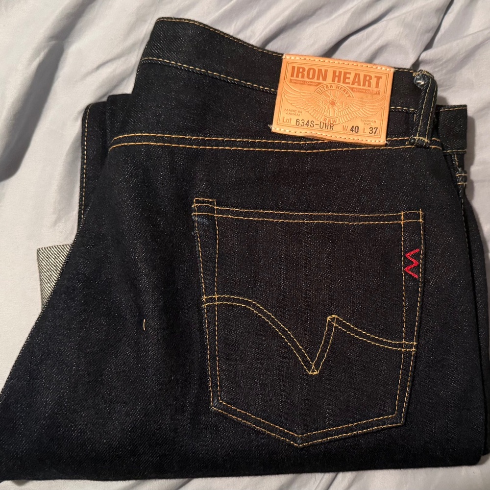 Iron Heart 634 UHR 21/23oz Jeans Size 40